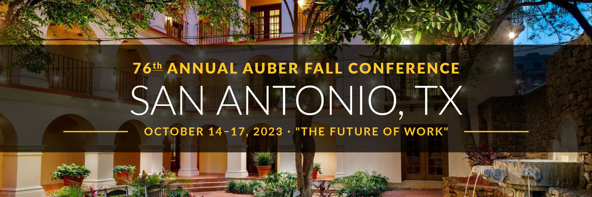 San Antonio 2023 Conference